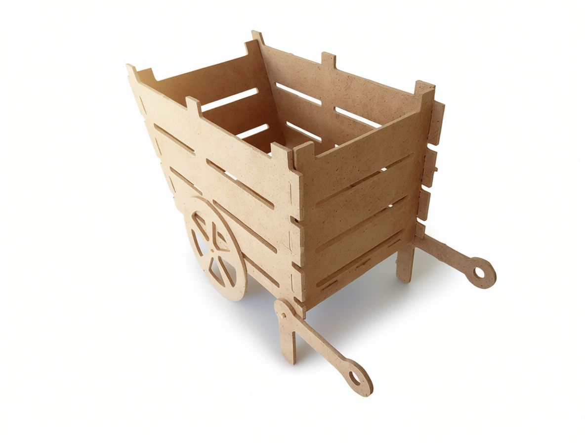 Carreta en Madera MDF